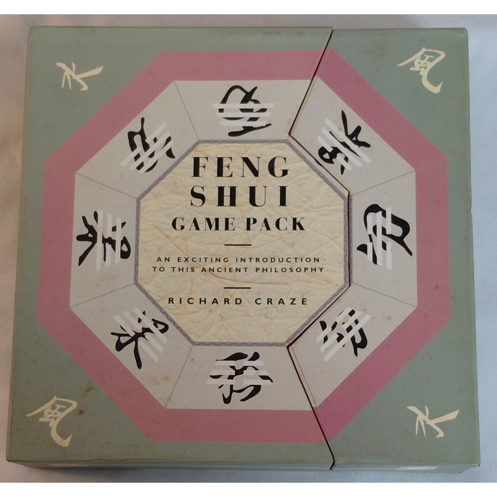 Feng Shui Game Pack Richard Craze Complete Board Game Set Stewart Tabori & Chang